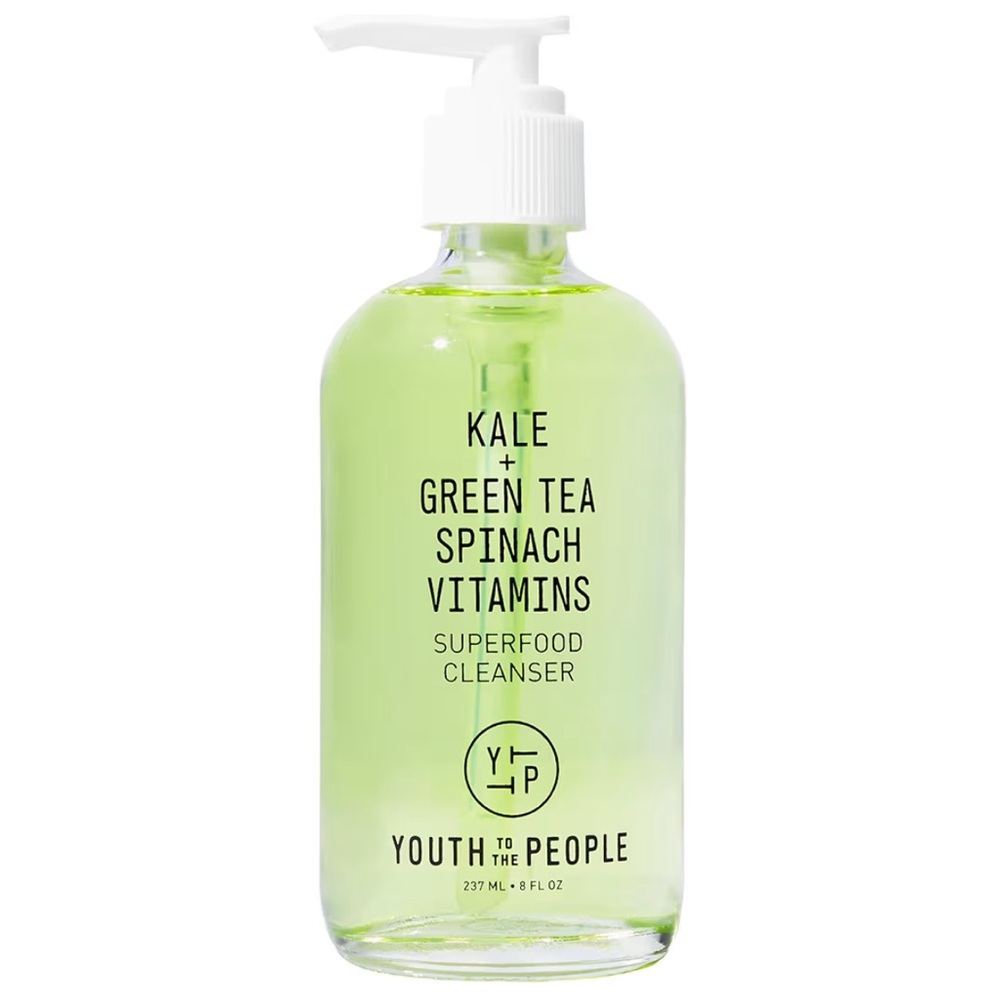 Youth To The People Kale & Green Tea Spinach Vitamins Superfood Cleanser 8 fl oz